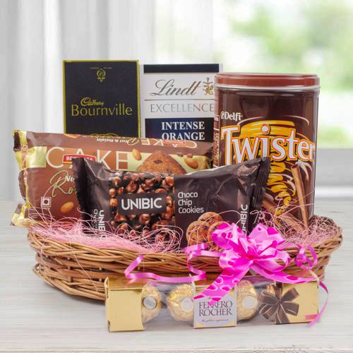 Wonderful Chocolate Gift Basket