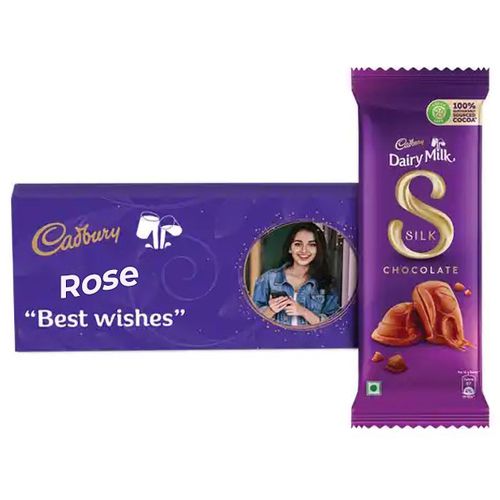 Customized Photo Cadbury Dairy Milk Silk Chocolate