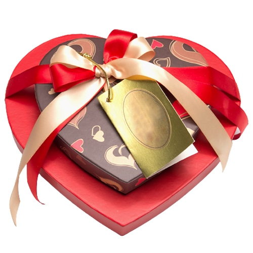 Amazing Heart on Heart Chocolate Box