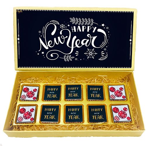 Joyful Assorted New Year Chocolates Delight