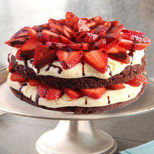 Yummy Strawberry Cake from 3/4 Star Bakery