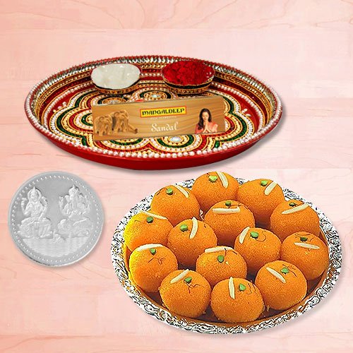 Haldiram Ladoo N Thali  Free Coin