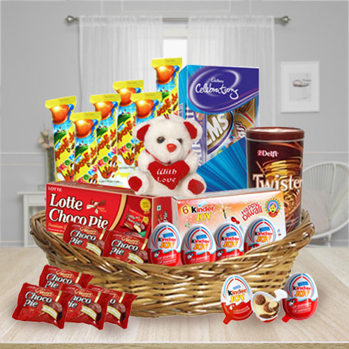 Delectable Kids Chocolates Basket