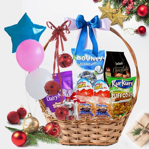Exciting Christmas Gift Basket for Kids