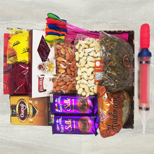 Delicious All-in-One Holi Gift Hamper