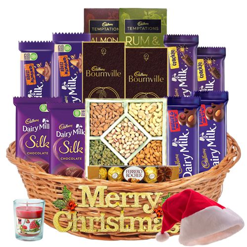 X-Mas Holiday Choco Craving Basket