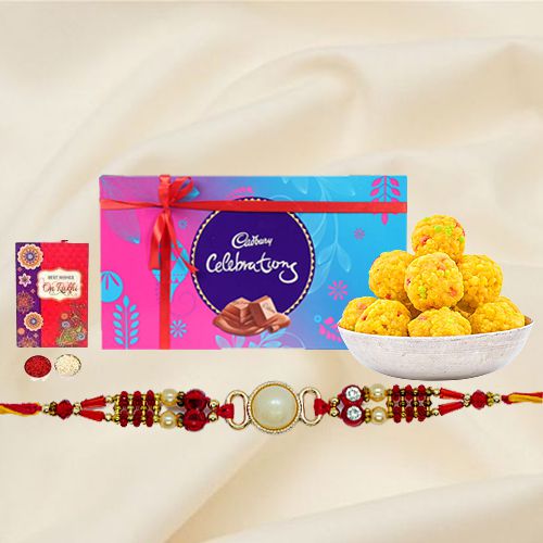 Rakhi with Chocolates n Sweets