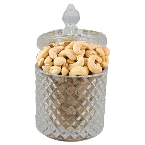Crunchy Cashews in Designer Jar