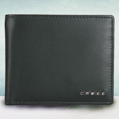 Remarkable Green Mens Leather Wallet from Cross