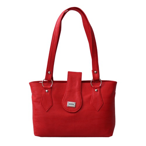 Ladies Multipurpose Shoulder Bag in Red