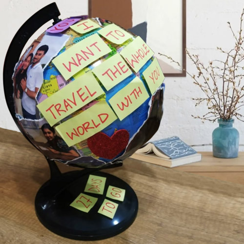 Elegant Personalized Globe