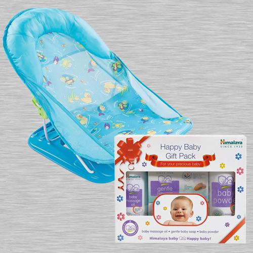 Wonderful Baby Bather with Himalaya Herbals Babycare Box