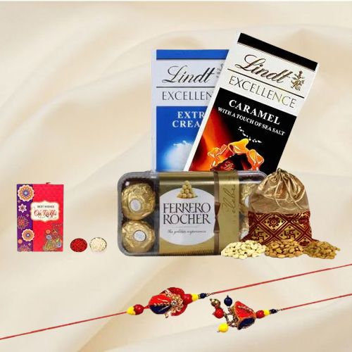 Bhai-Bhabhi Rakhi n Chocolate Splurge