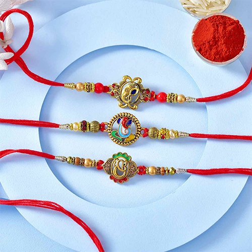 Elegant Rakhi Set