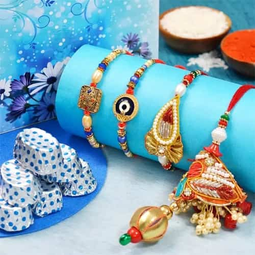 Zardosi Wonder Maker Rakhis