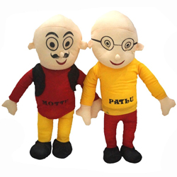 Adorable Motu Patlu Soft Toy Set