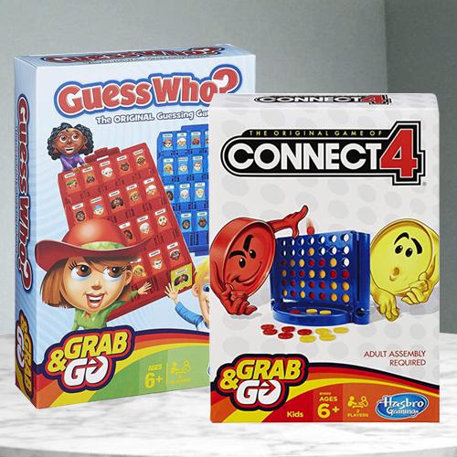 Exclusive Connect 4 N Guess Who Game from Hasbro