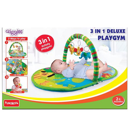 Funskool Giggles 3 in 1 Deluxe Playgym