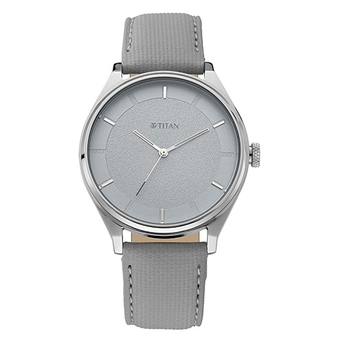 Splendid Titan Neo Analog Grey Dial Mens Watch