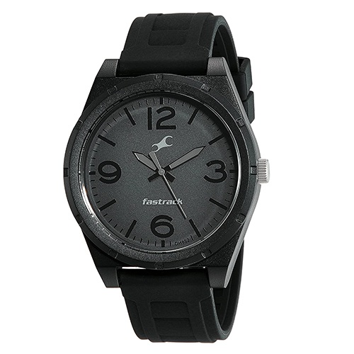 Classic Fastrack Trendies Analog Black Dial Mens Watch