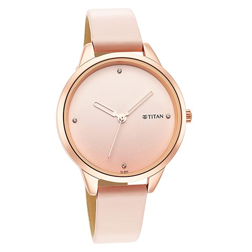 Pretty Titan Pastel Dreams Pink Strap Womens Watch